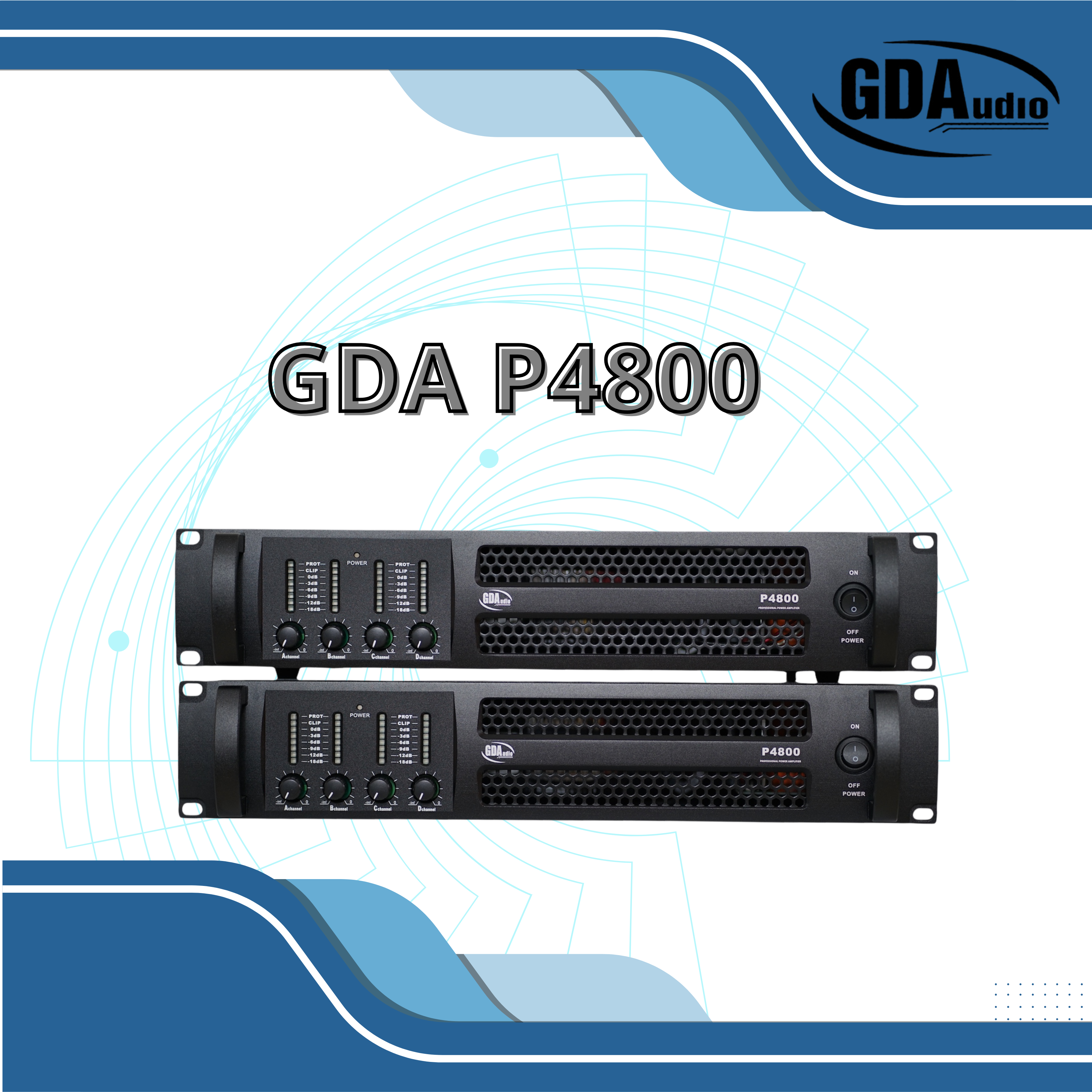 Đẩy công suất GDaudio P4800