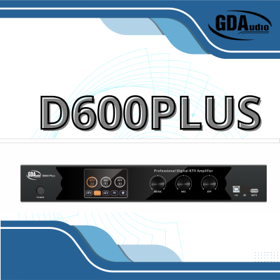 Digital Karaoke Power Amplifier 3 In 1 D600PLUS