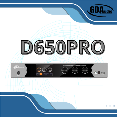 Digital Karaoke Power Amplifier 3 In 1 D650PRO
